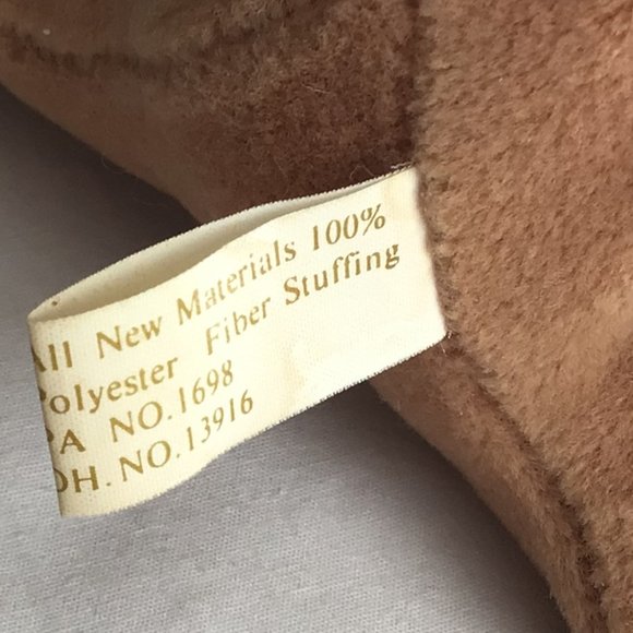 Christmas Puppie Tan with brown ears Vintage - Picture 6 of 6